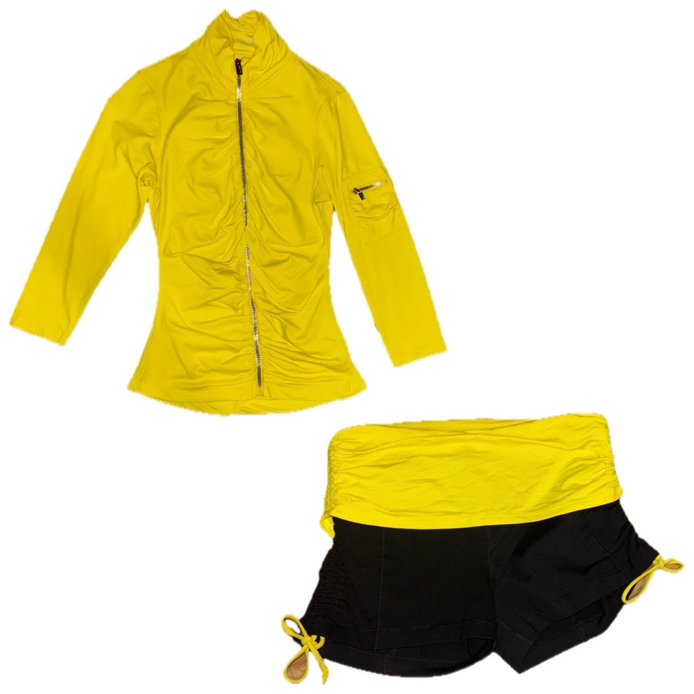 Bebe Sport Set Black & Yellow